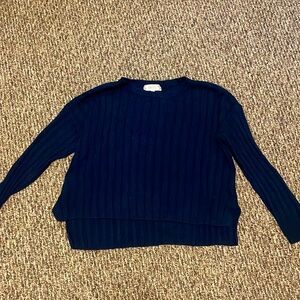 Navy blue sweater